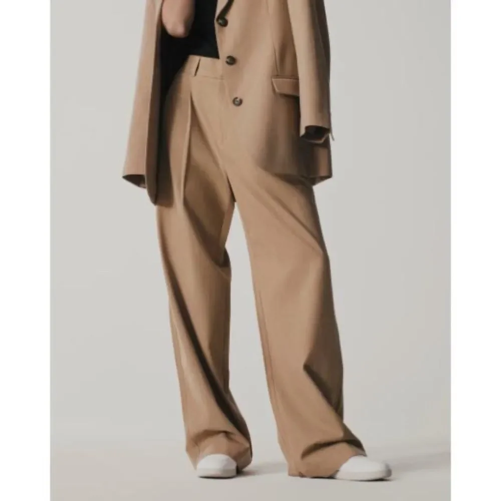 Everlane Tan Wide Leg Pants - Picture 9 of 9